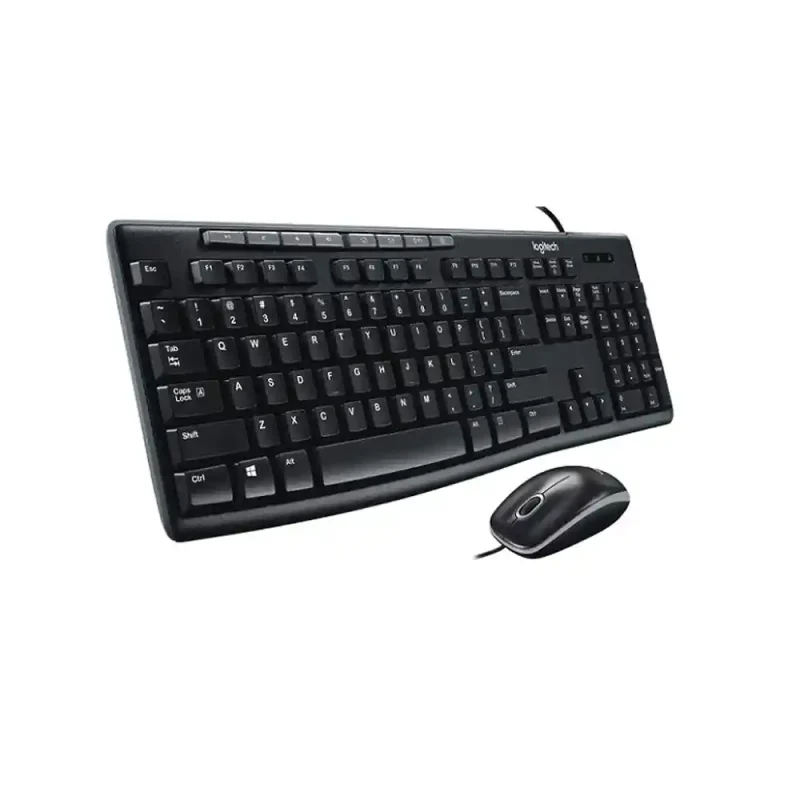 کیبورد و ماوس لاجیتک مدل MK200 | فروشگاه خرید کامپیوتر لیان سیستم
