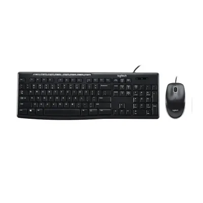 مشخصات و خرید کیبورد و ماوس لاجیتک مدل MK200