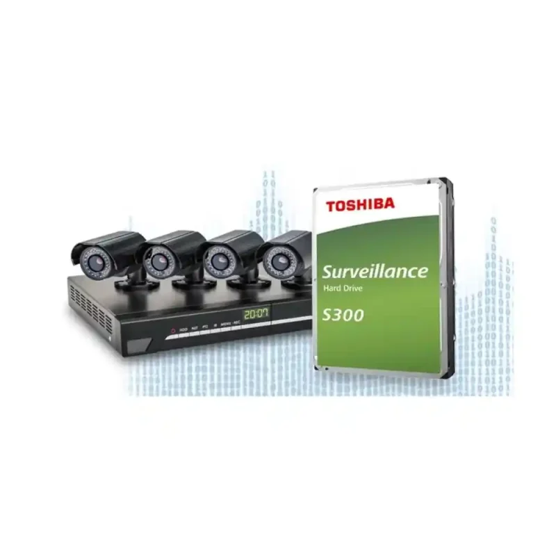 هارد اینترنال توشیبا مدل Surveillance S300 HDWT360 ظرفیت 6 ترابایت | فروشگاه خرید کامپیوتر لیان سیستم