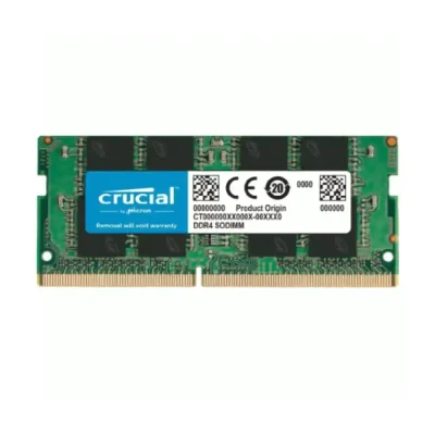 مشخصات و خرید رم لپ تاپ DDR4 تک کاناله 2666 مگاهرتز کروشیال ظرفیت 4 گیگابایت