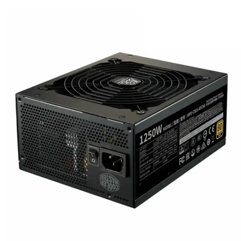 منبع تغذیه کامپیوتر کولر مستر مدل MWE GOLD 1250 V2 FULL | فروشگاه خرید کامپیوتر لیان سیستم