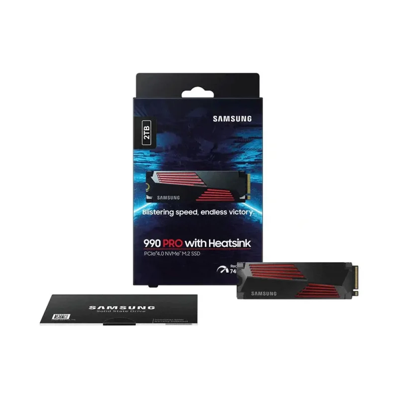 اس اس دی اینترنال سامسونگ مدل 990PRO with Heatsink ظرفیت دو ترابایت | فروشگاه خرید کامپیوتر لیان سیستم