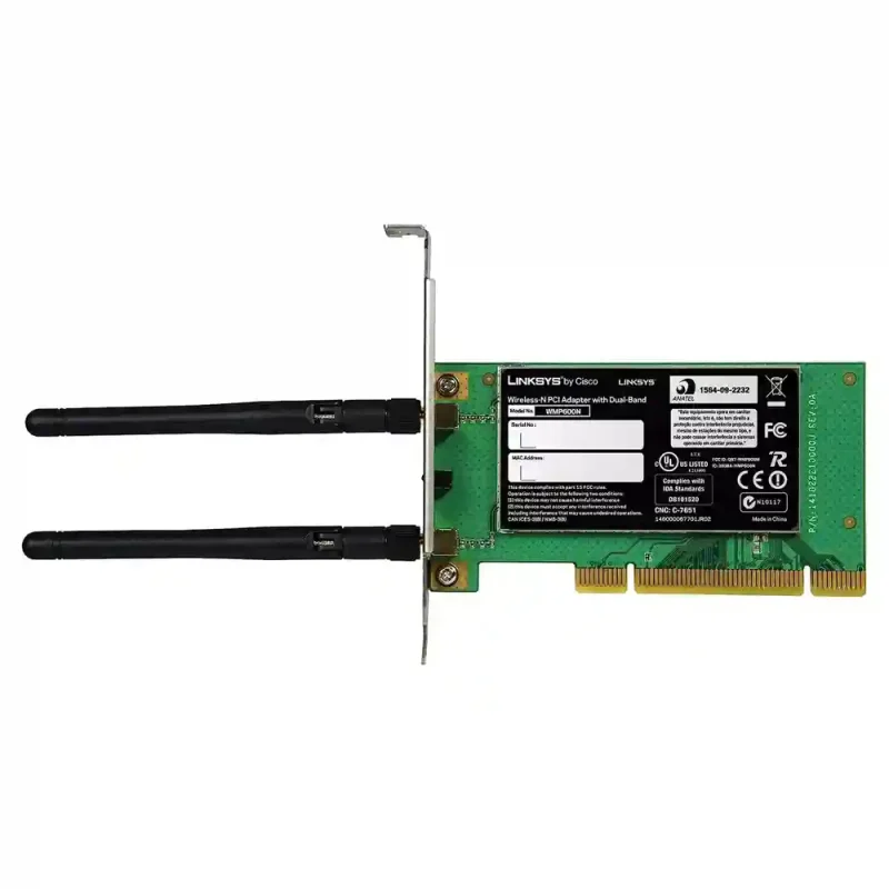 کارت شبکه بی سیم لینک سیس مدل WMP600N | فروشگاه خرید کامپیوتر لیان سیستم