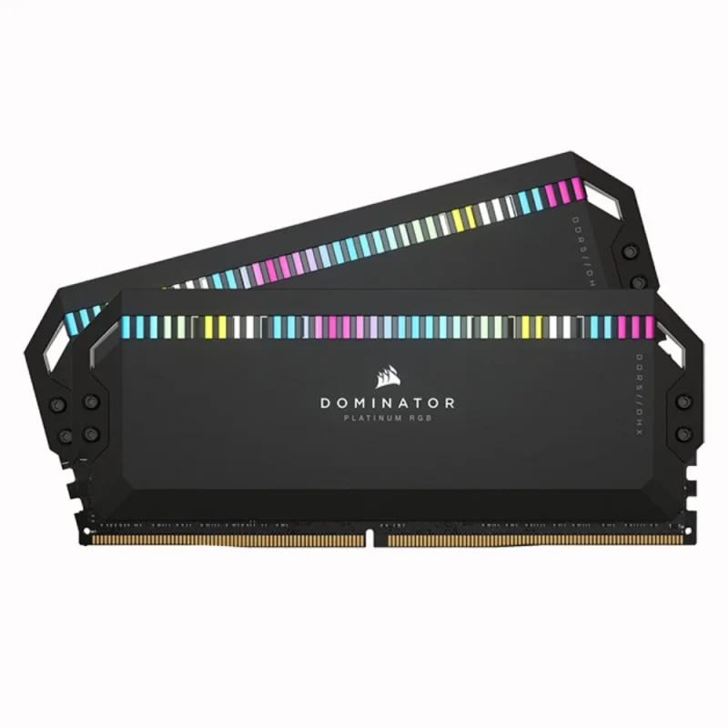 رم دسکتاپ DDR5 دو کاناله 5200 مگاهرتز CL40 کورسیر مدل Dominator Platinum RGB ظرفیت 64 گیگابایت | فروشگاه خرید کامپیوتر لیان سیستم