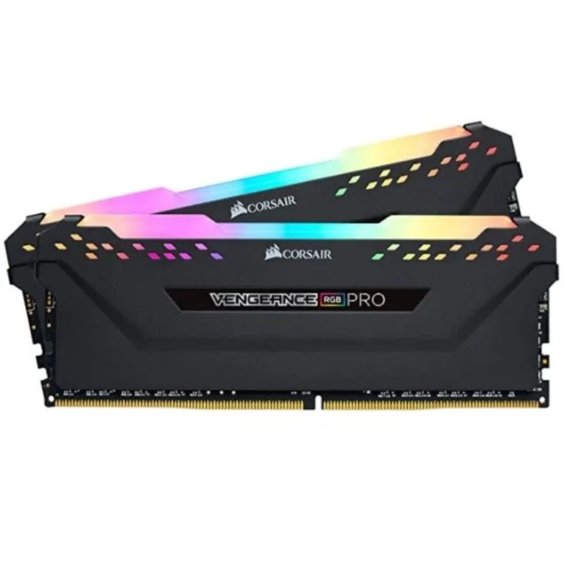 رم دسکتاپ DDR4 دو کاناله 3200 مگاهرتز CL16 کورسیر مدل VENGEANCE RGB PRO ظرفیت 64 گیگابایت | لیان سیستم