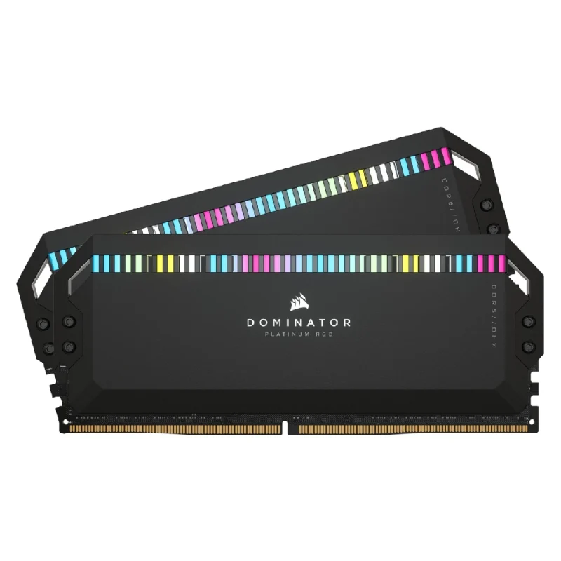 رم کورسیر Dominator Platinum RGB Black 32GB DUAL 5200MHz CL40 DDR5 | لیان سیستم