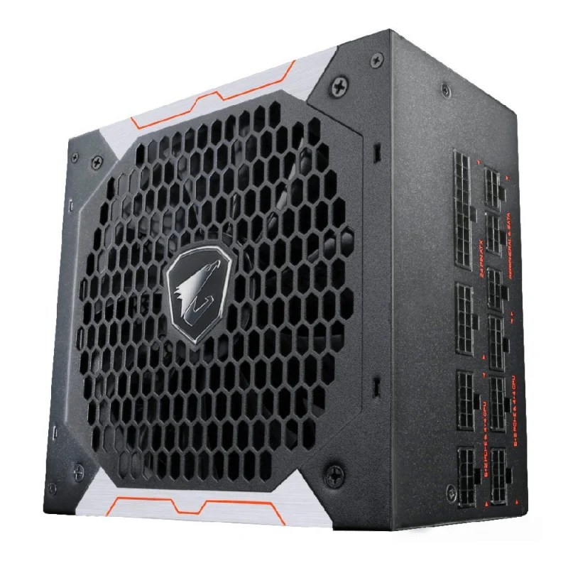 منبع تغذیه کامپیوتر گیگابایت آروس مدل GIGABYTE AORUS AP750GM FULL MADULAR کارکرده | فروشگاه خرید کامپیوتر لیان سیستم