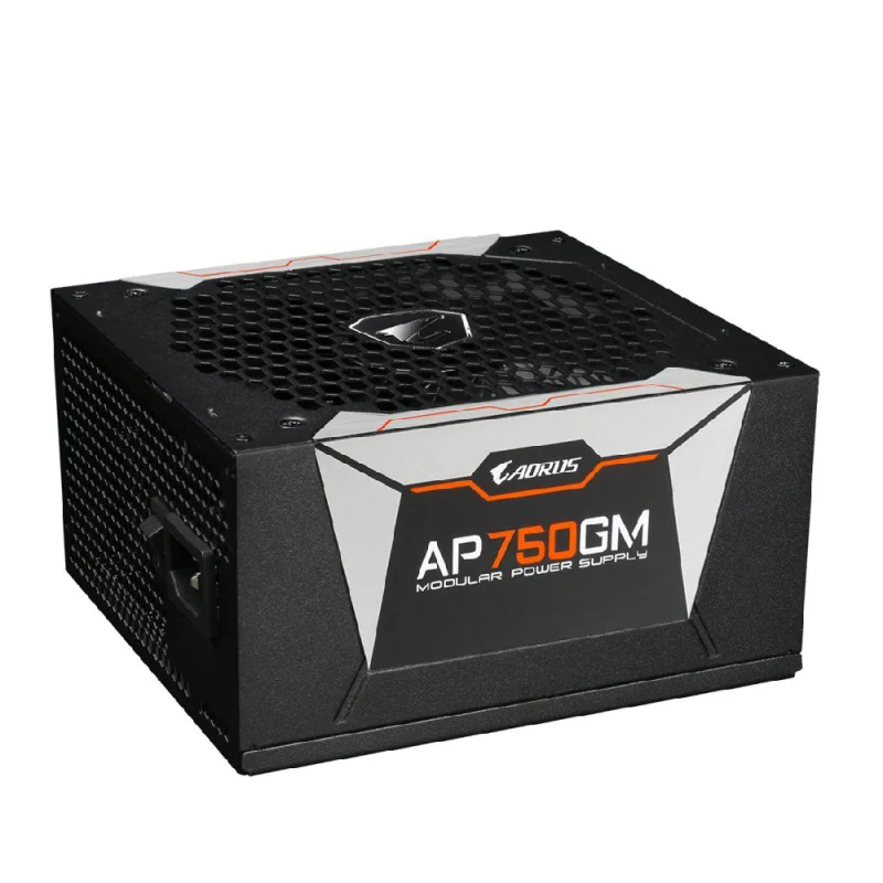 منبع تغذیه کامپیوتر گیگابایت آروس مدل GIGABYTE AORUS AP750GM FULL MADULAR کارکرده | فروشگاه خرید کامپیوتر لیان سیستم