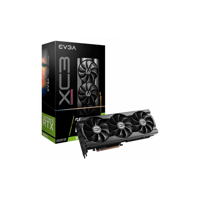 کارت گرافیک EVGA RTX 3070 XC3 ULTRA 8G درحد نو | فروشگاه خرید کامپیوتر لیان سیستم