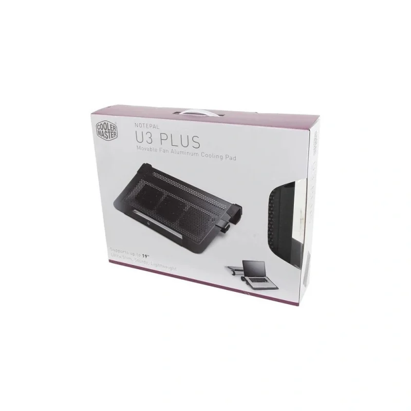 پایه خنک کننده لپ تاپ کولر مستر مدل NotePal U3 PLUS-2020 | فروشگاه خرید کامپیوتر لیان سیستم