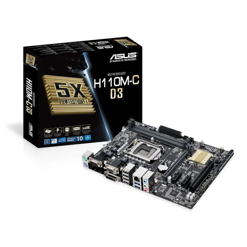 مشخصات و خرید مادربرد ایسوس مدل ASUS H110 M-C