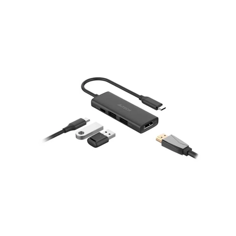 هاب ٤ پورت اي فورتك مدل DST-40C | فروشگاه خرید کامپیوتر لیان سیستم