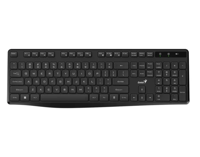 مشخصات و خرید کیبورد بی سیم جنیوس مدل KB-7200