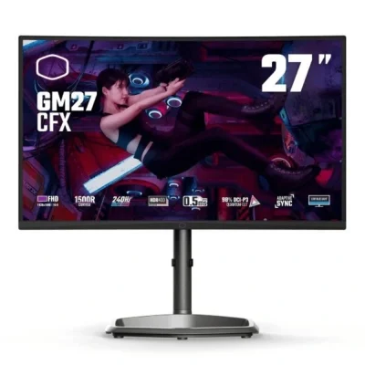 مشخصات و خرید مانیتور گیمینگ 27 اینچ کولرمستر مدل GM27-CFX