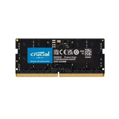 مشخصات و خرید رم لپ تاپ DDR5 تک کاناله 4800 مگاهرتز CL40 کروشیال ظرفیت 16 گیگابایت