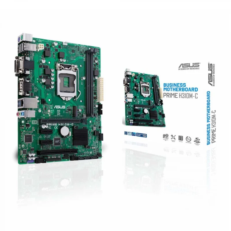 مادربرد ایسوس مدل ASUS H310 M-C کارکرده | فروشگاه خرید کامپیوتر لیان سیستم