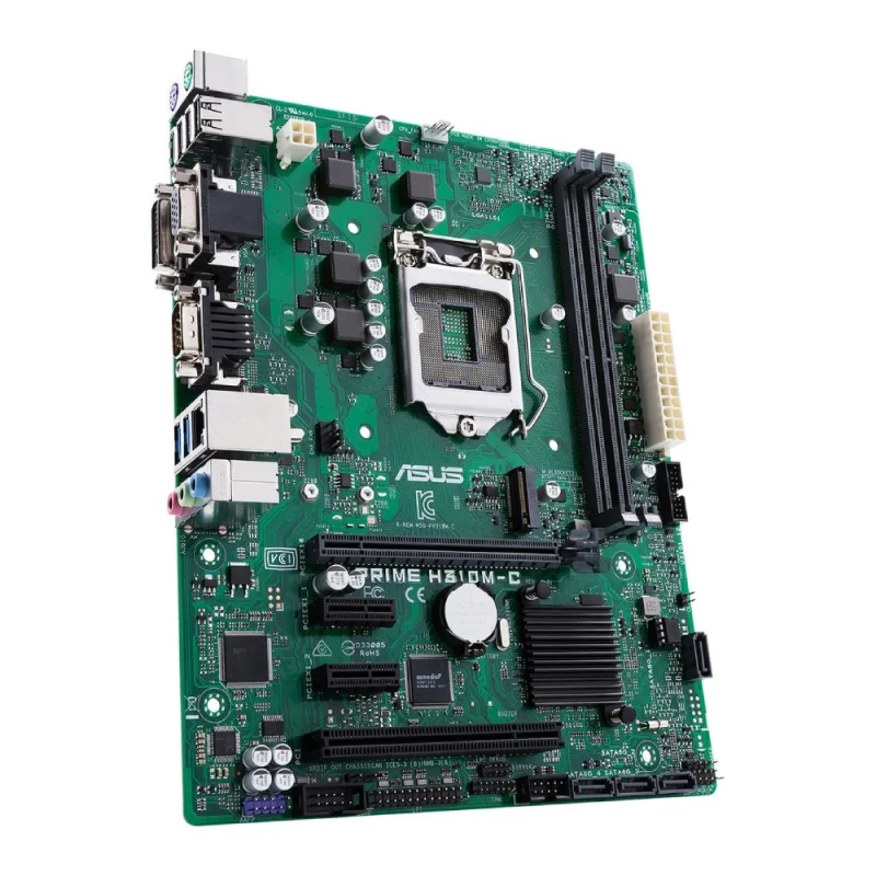 مادربرد ایسوس مدل ASUS H310 M-C کارکرده | فروشگاه خرید کامپیوتر لیان سیستم