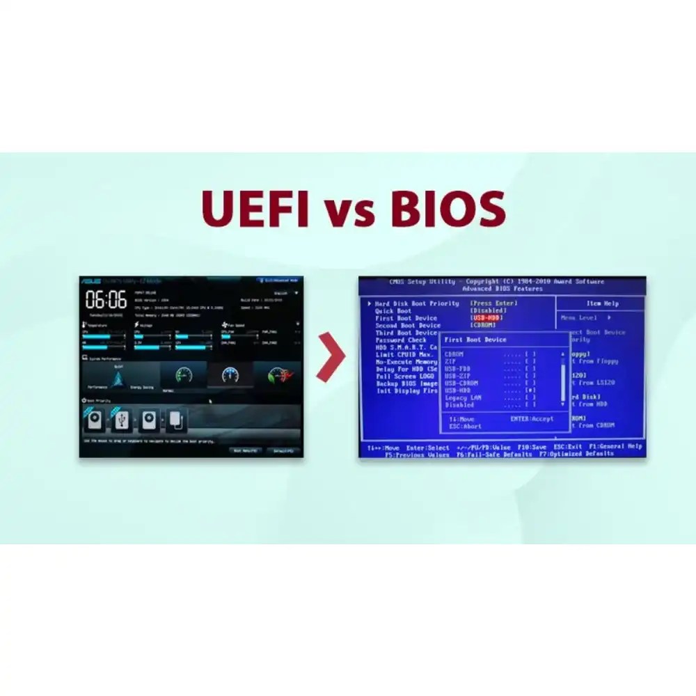 مجله های آموزش کامپیوتر UEFI چیست و چه تفاوتی با BIOS دارد؟