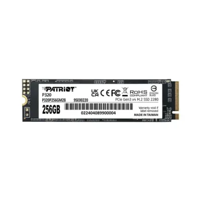 مشخصات و قیمت خرید SSD اینترنال پاتریوت P320 ظرفیت 256 گیگابایت