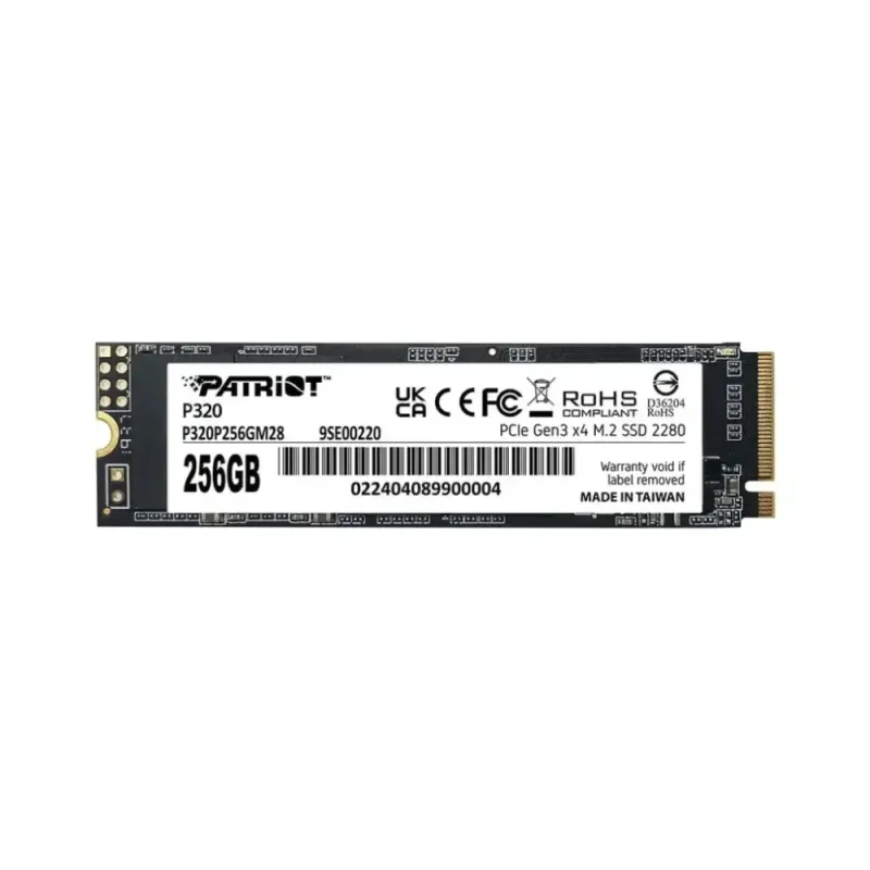مشخصات و قیمت خرید SSD اینترنال پاتریوت P320 ظرفیت 256 گیگابایت