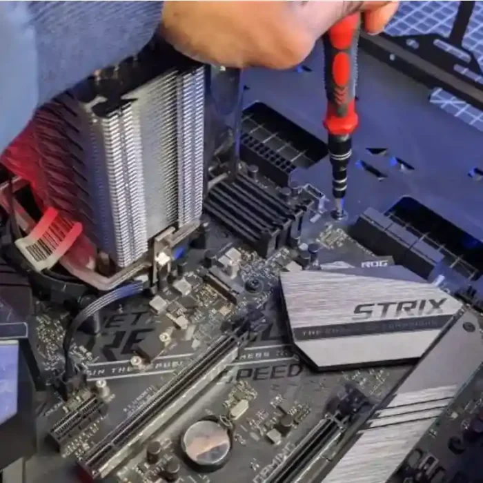 آموزش نصب تمامی قطعات روی مادربرد