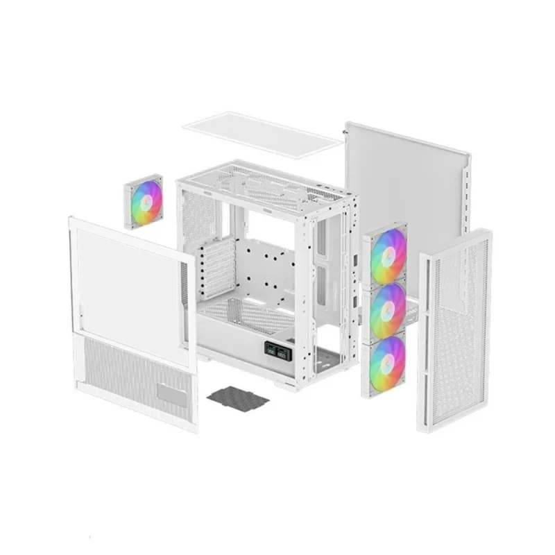 کیس کامپیوتر دیپ کول مدل CH560 WH | فروشگاه خرید کامپیوتر لیان سیستم