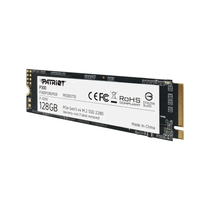 SSD اینترنال پاتریوت P300 ظرفیت 128 گیگابایت | فروشگاه خرید کامپیوتر لیان سیستم