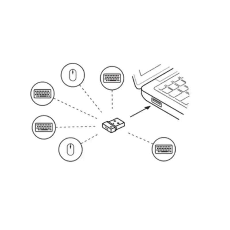 دانگل بلوتوث لاجیتک مدل USB Unifying receiver | فروشگاه خرید کامپیوتر لیان سیستم