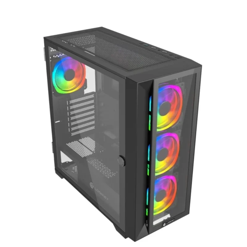 کیس کامپیوتر لاجی کی مدل LK-C474B | فروشگاه خرید کامپیوتر لیان سیستم