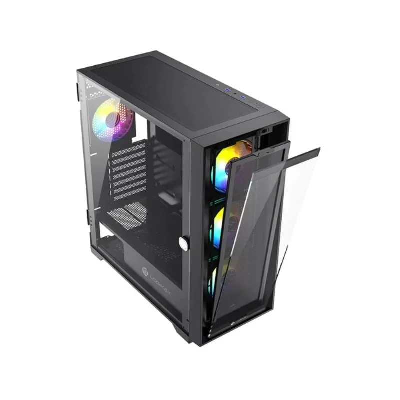 کیس کامپیوتر لاجی کی مدل LK-C504B | فروشگاه خرید کامپیوتر لیان سیستم