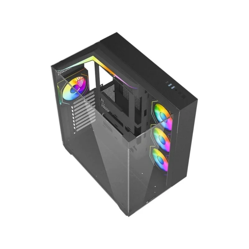 کیس کامپیوتر لاجی کی مدل LK-C714B | فروشگاه خرید کامپیوتر لیان سیستم