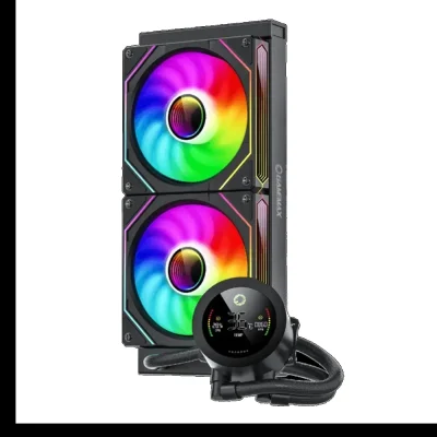 خنک کننده مایع پردازنده گیم مکس GAMEMAX IceBurg 240 Digital White