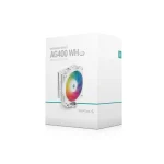 خنک کننده پردازنده دیپ کول AG400 WHITE ARGB (1)