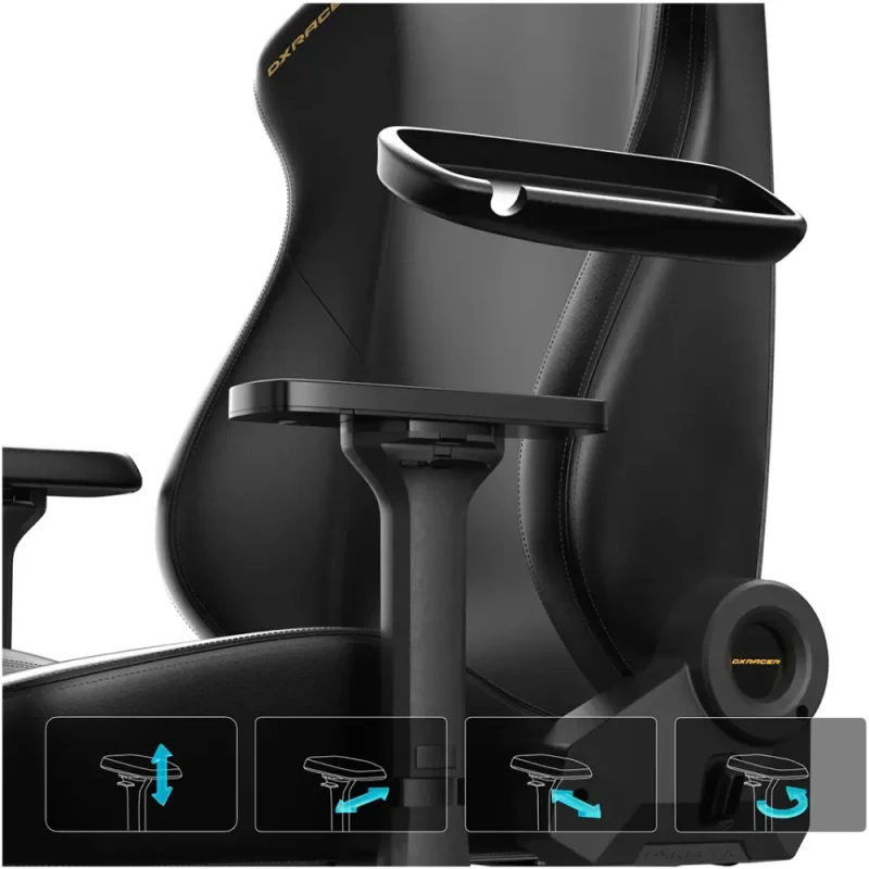 مشخصات و خرید صندلی گیمینگ دی ایکس ریسر Martian Series 2025 L Fabric Black