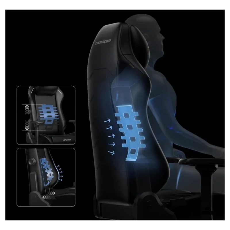 صندلی گیمینگ دی ایکس ریسر Master Series 2025 XL Black Line | فروشگاه خرید کامپیوتر لیان سیستم