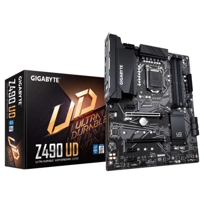 مادربرد گیگابایت مدل GIGABYTE Z490 UD کارکرده