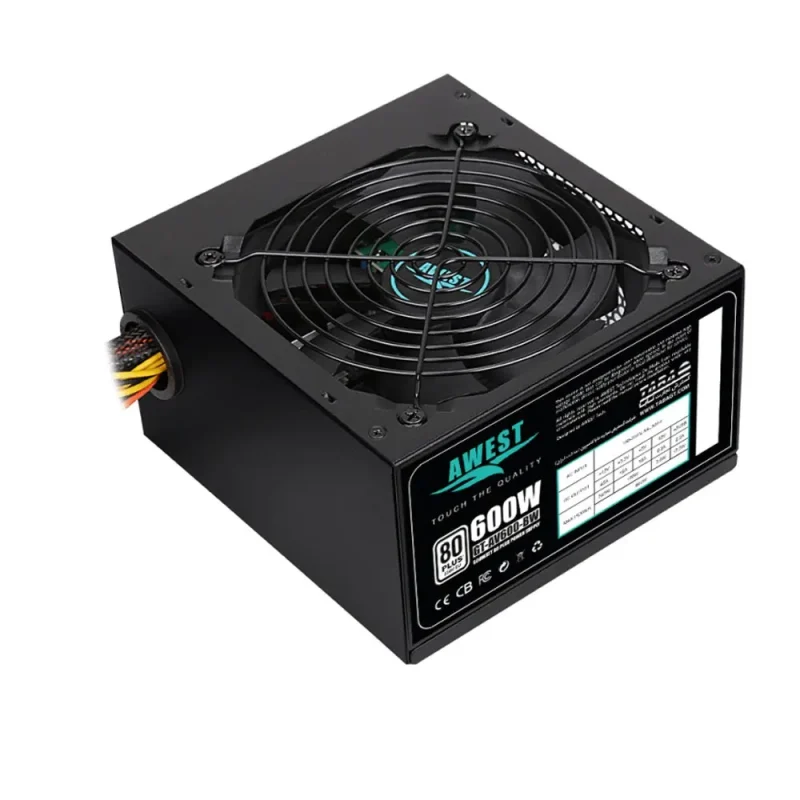 منبع تغذیه AWEST 600W | فروشگاه خرید کامپیوتر لیان سیستم