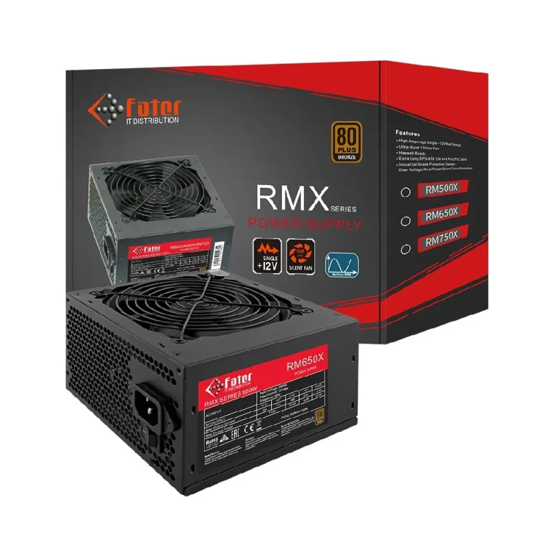 منبع تغذیه FATER RM650 | فروشگاه خرید کامپیوتر لیان سیستم