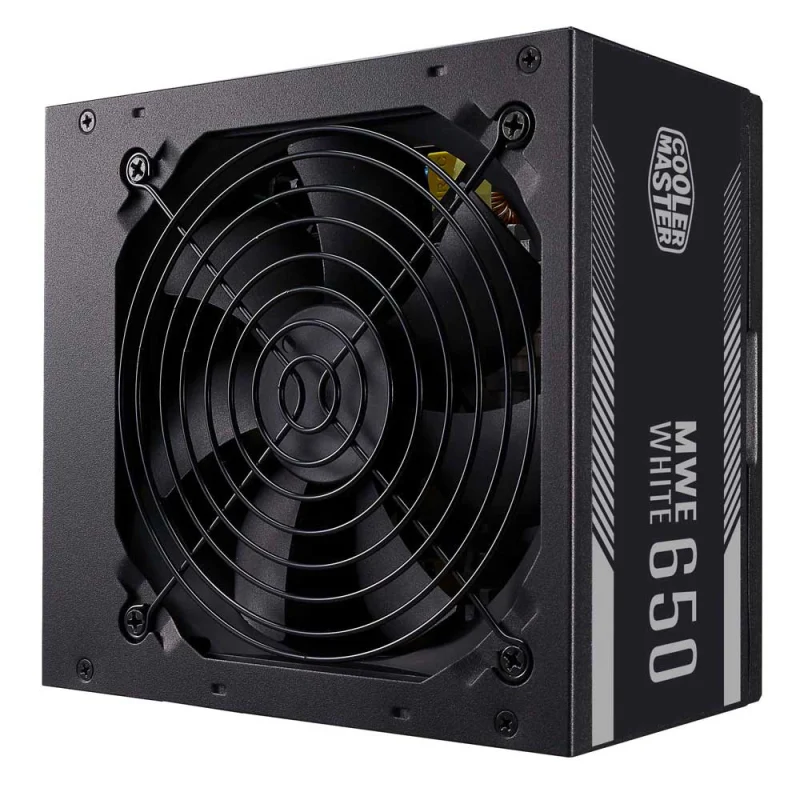 منبع تغذیه کامپیوتر کولر مستر مدل COOLER MASTER MWE 650 WHITE | فروشگاه خرید کامپیوتر لیان سیستم