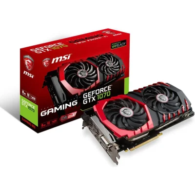 کارت گرافیک ام اس ای مدل MSI GTX 1070 GAMING 8G GDDR5 کارکرده