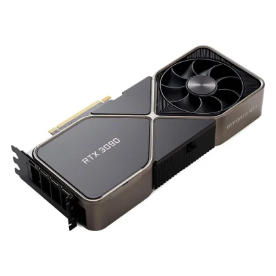 کارت گرافیک انویدیا جیفورس مدل NVIDIA GeForce RTX 3090 founders Edition کارکرده