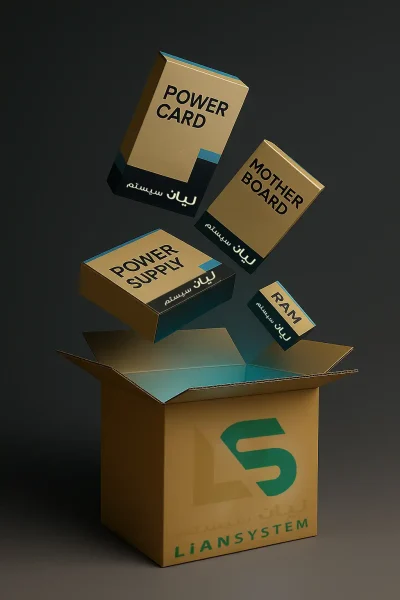 لوگو فروشگاه آنلاین قطعات کامپیوتر لیان سیستم در صفحه ی درباره ما