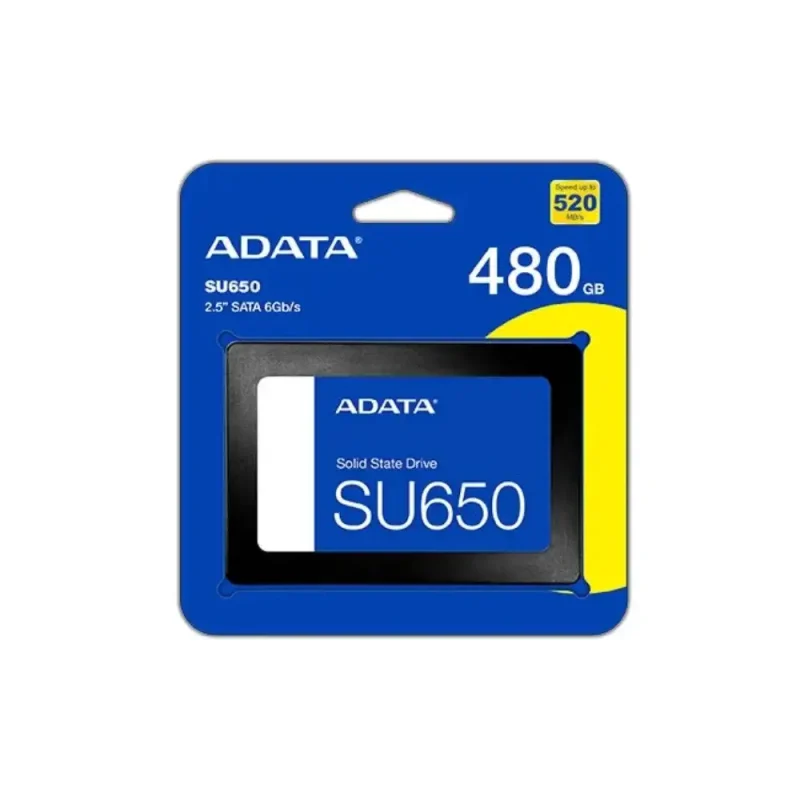 SSD اینترنال ای دیتا SU650 ظرفیت 480 گیگابایت | فروشگاه خرید کامپیوتر لیان سیستم