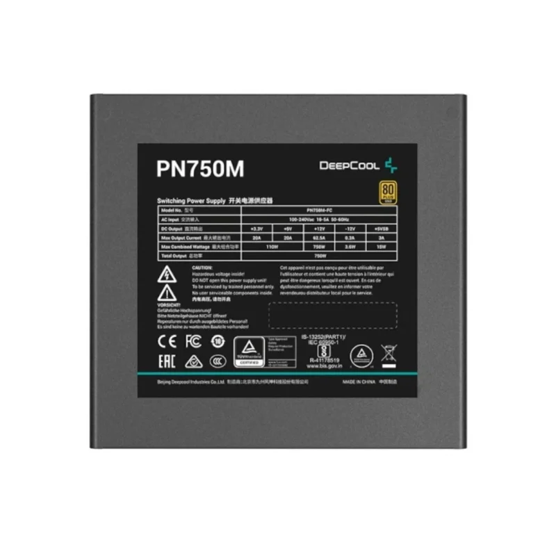 مشخصات و خرید منبع تغذیه DEEPCOOL PN750M