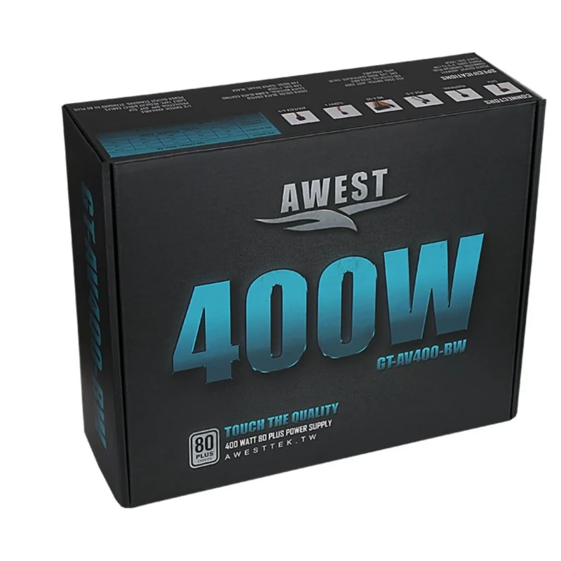 منبع تغذیه AWEST 400W | فروشگاه خرید کامپیوتر لیان سیستم