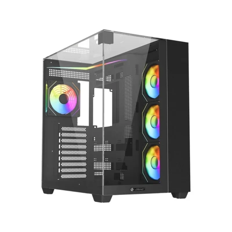 مشخصات وخرید کیس کامپیوتر لاجی کی مدل LK-C714B