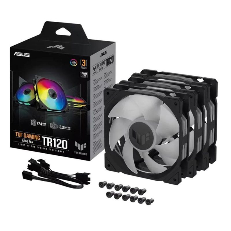 فن کیس ASUS TUF GAMING TR120 ARGB  3 in 1