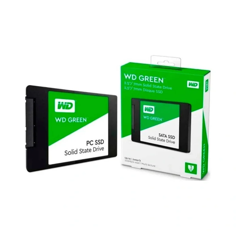 حافظه اس اس دی وسترن دیجیتال مدل Green ظرفیت 480 گیگابایت | فروشگاه خرید کامپیوتر لیان سیستم