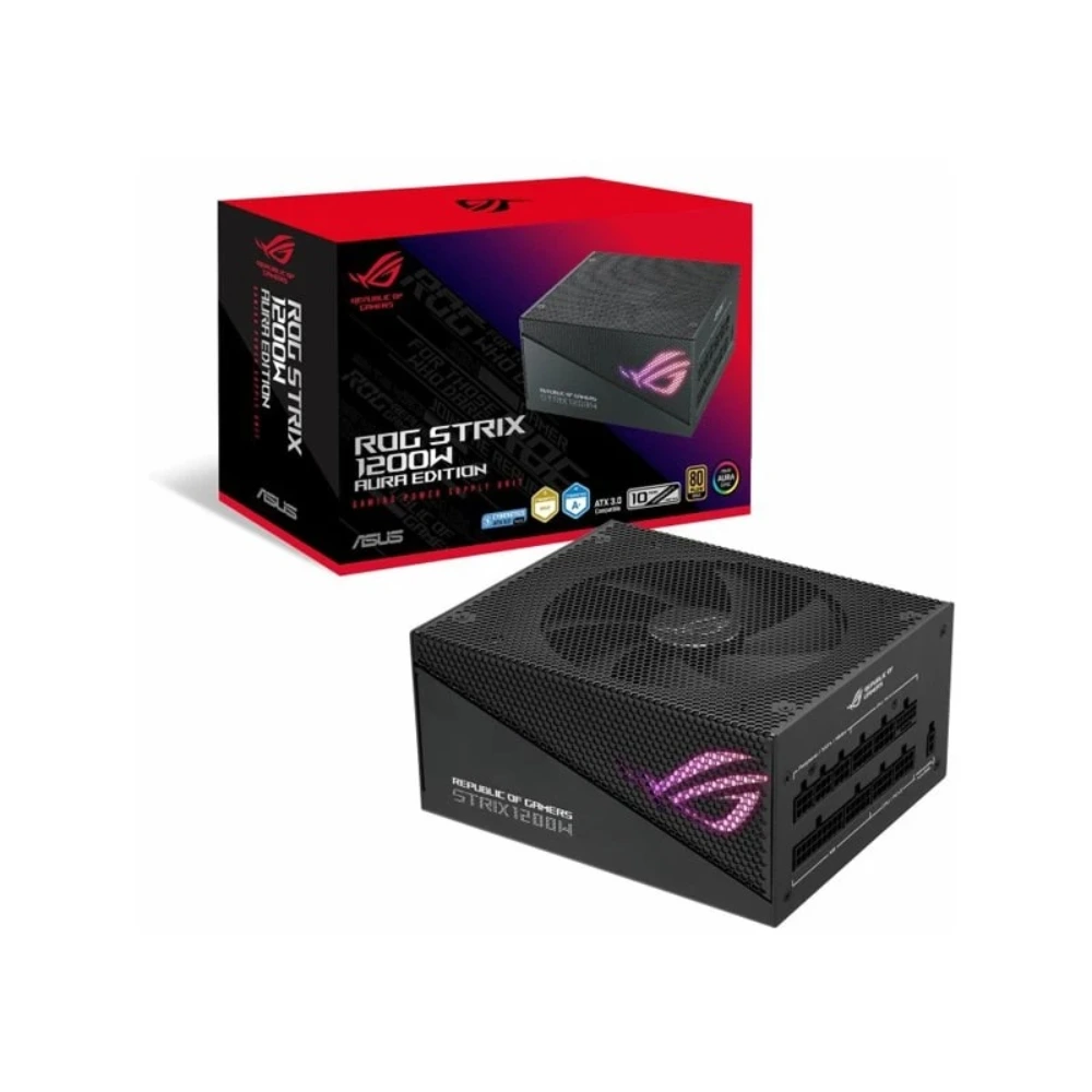 قیمت منبع تغذیه ایسوس ROG STRIX 1200W Gold Aura منبع تغذیه ایسوس ROG STRIX 1200W Gold Aura | فروشگاه خرید کامپیوتر لیان سیستم