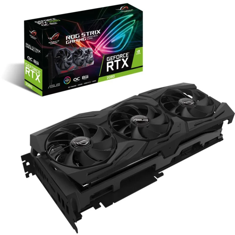 کارت گرافیک ایسوس مدل Asus Rog Strix Rtx 2080 OC 8G کارکرده | فروشگاه خرید کامپیوتر لیان سیستم